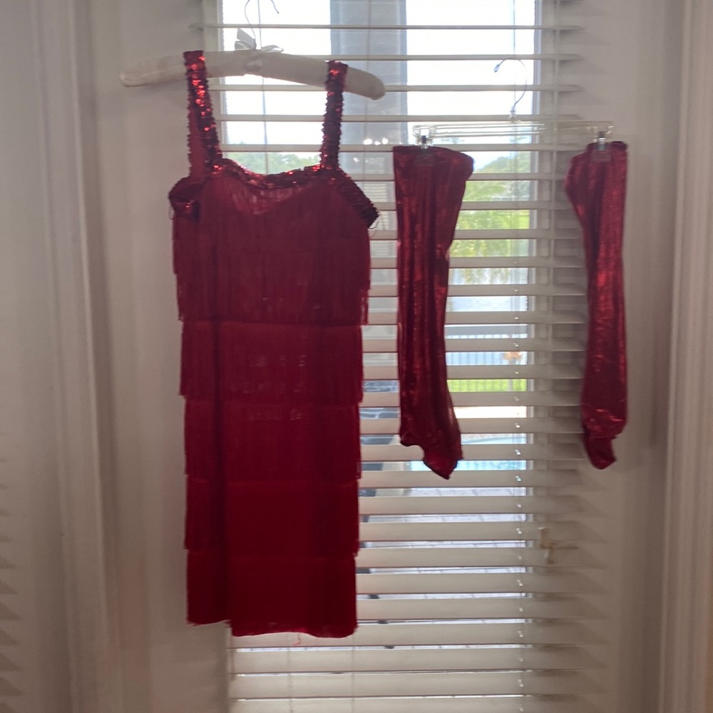Red Flapper Dress